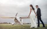 Svatba s leteckou prohlídkou